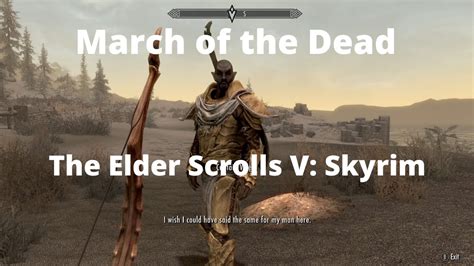 <strong>March</strong> of the <strong>Dead</strong> The Elder Scrolls V: <strong>Skyrim</strong> Specia l Ed🌊ition — Guide and Walkthrough (PS4). . March of the dead skyrim switch